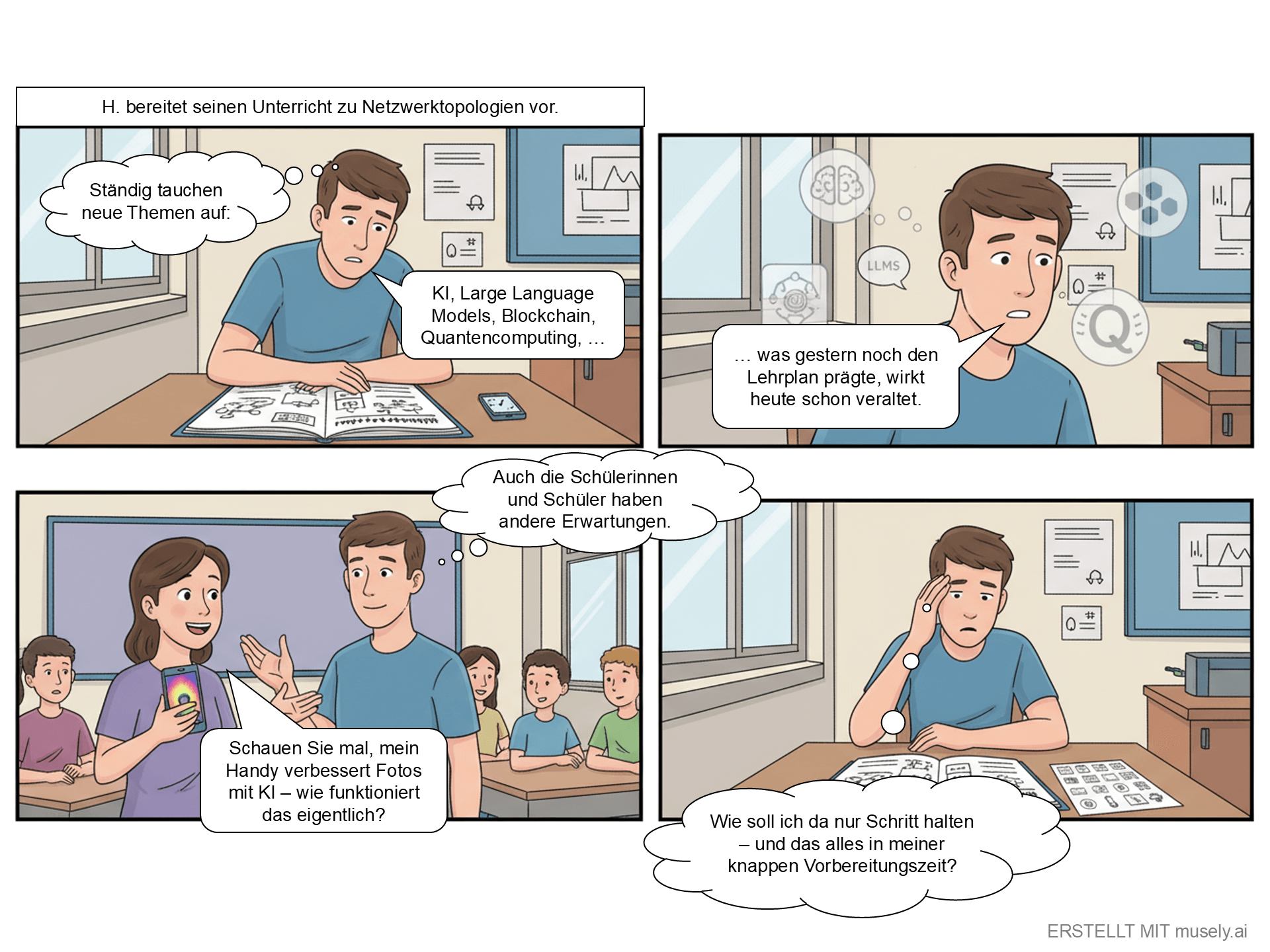 Auswahl der Unterrichtsinhalte